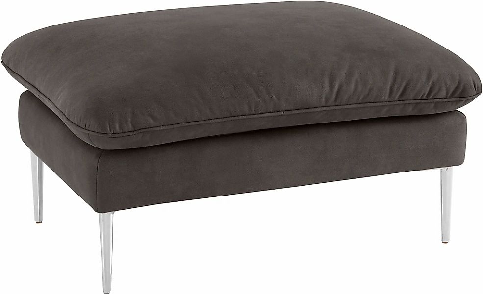 W.SCHILLIG Hocker "enjoy&MORE" Füße Chrom glänzend, Breite 106 cm günstig online kaufen
