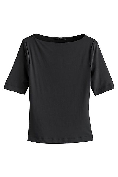 Next T-Shirt Shirt mit halblangen Ärmeln und U-Boot-Ausschnitt (1-tlg) günstig online kaufen