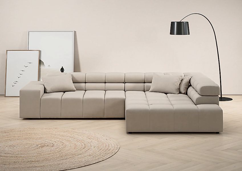 INOSIGN Ecksofa "Ancona incl. Kopfteilverstellung, OTTOs Choice, Breite 319 günstig online kaufen