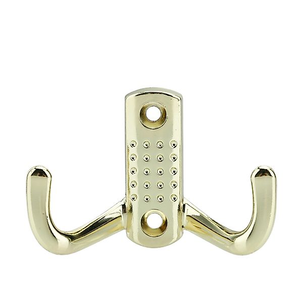 Intirilife Kleiderhaken, (Doppel Garderobenhaken in Gold, günstig online kaufen