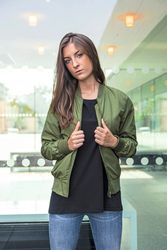WITORU Bomberjacke leichte Damen Bomber Jacke günstig online kaufen
