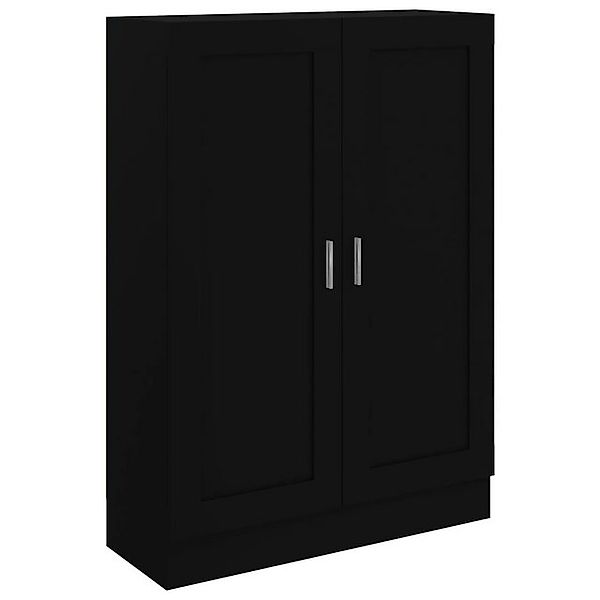 vidaXL Schrankmodule Bücherschrank Schwarz 82,5x30,5x115 cm Holzwerkstoff günstig online kaufen