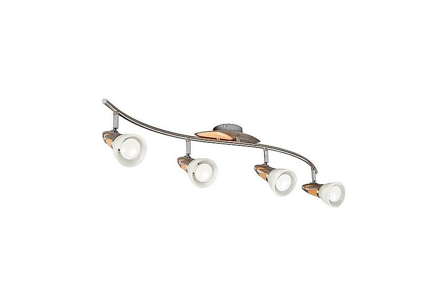 Lindby Deckenleuchten Marena, Metall, Alu IP20, 4 x 7 W LED R50 günstig online kaufen
