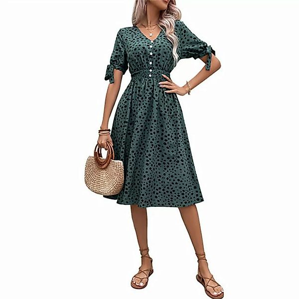 AFAZ New Trading UG Sommerkleid Sommerkleid mit taillierter Taille und kurz günstig online kaufen