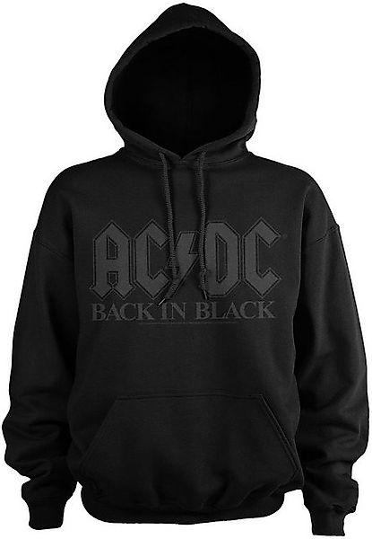 AC/DC Hoodie Back In Black Hoodie günstig online kaufen