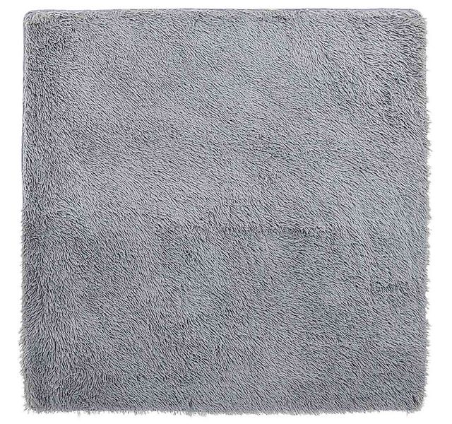 vidaXL Teppich Teppich Shaggy Hochflor NAVARRA Hellgrau 120x120 cm Polyeste günstig online kaufen