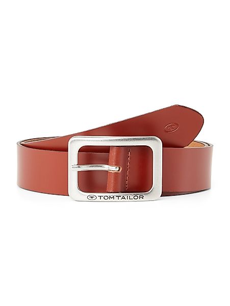 TOM TAILOR Ledergürtel TTEVE Ledergürtel mit günstig online kaufen