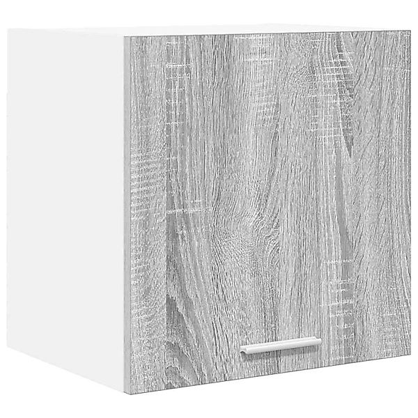 vidaXL Hängeschrank mit Tür Riga Grau Sonoma und Weiß 40 x 31 x 40 cm 88414 günstig online kaufen