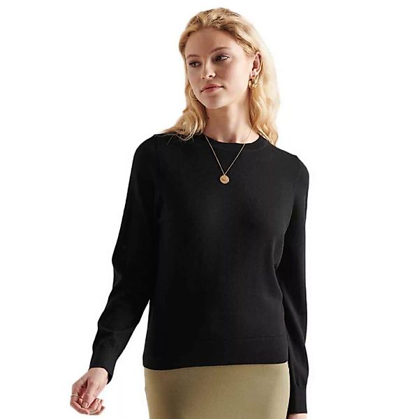 Superdry Merino Pullover S Black günstig online kaufen