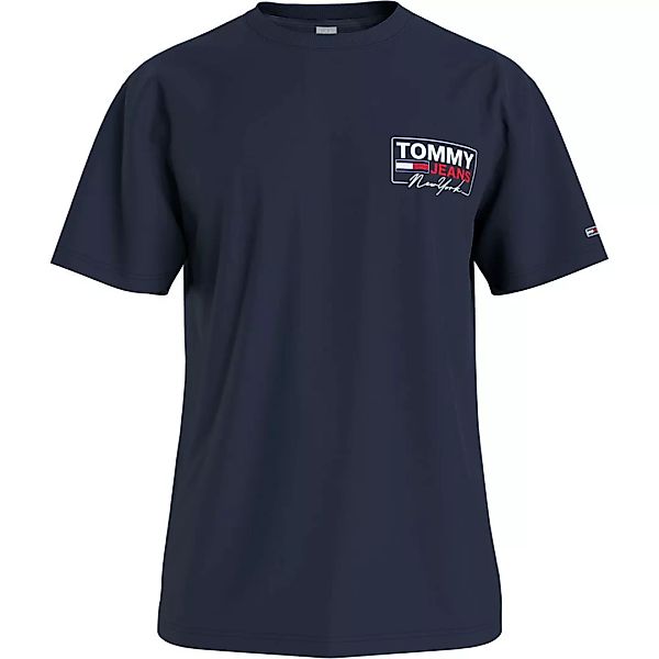 Tommy Jeans Ny Script Box Back Logo Kurzärmeliges T-shirt L Twilight Navy günstig online kaufen