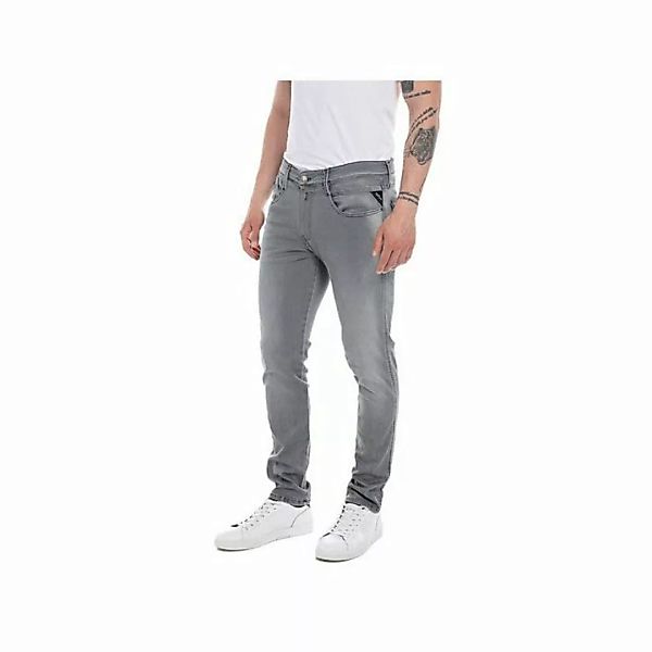 Replay 5-Pocket-Jeans grau regular fit (1-tlg) günstig online kaufen