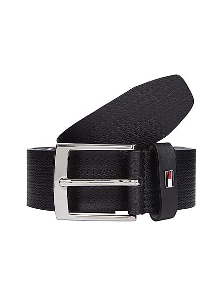Tommy Hilfiger Ledergürtel ADAN HERRINGBONE 3.5 günstig online kaufen