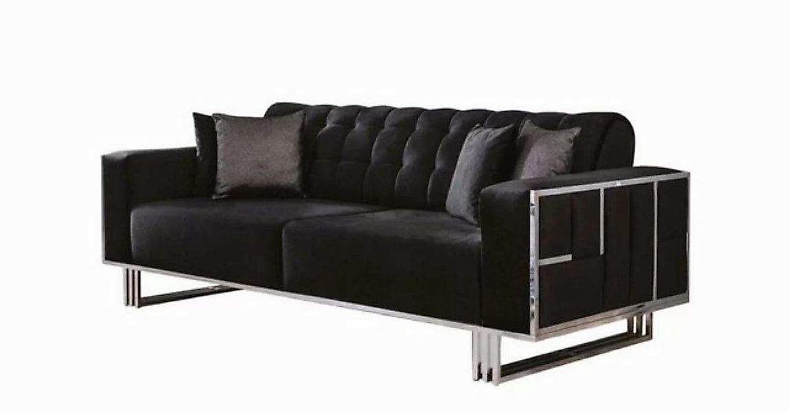 JVmoebel Big-Sofa Dreisitzer Couch Sofa Möbel Einrichtung Couchen Sofas Pol günstig online kaufen