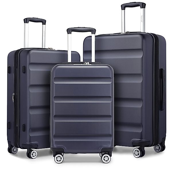 KONO Handgepäckkoffer Leichter Hartschalen-Trolley mit TSA-Schloss günstig online kaufen
