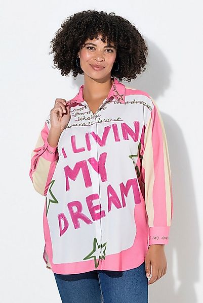 Angel of Style Hemdbluse Hemdbluse oversized Rücken mit Weihnachtstier günstig online kaufen