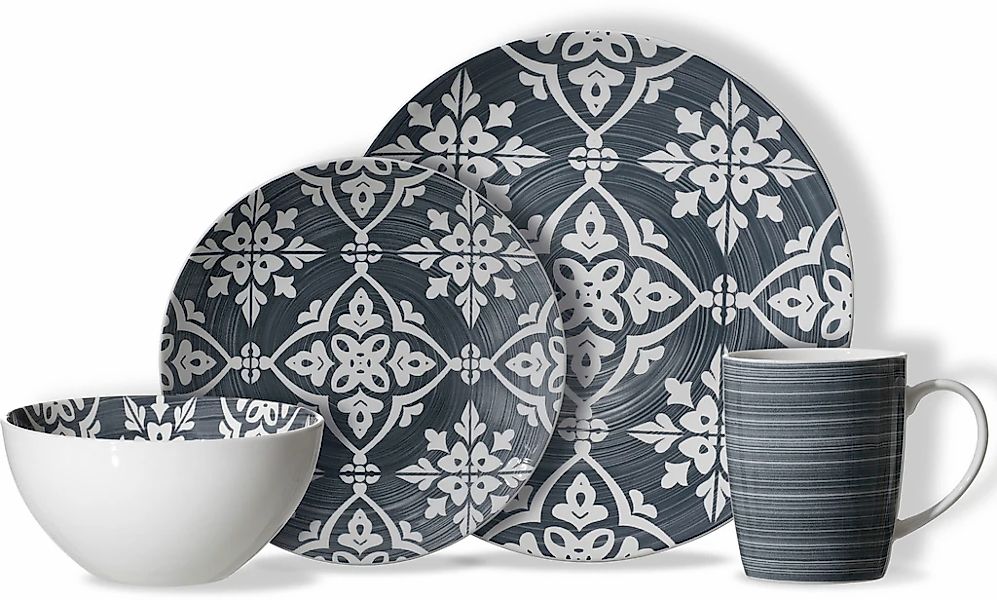 Ritzenhoff & Breker Kombiservice "Salina" Geschirr-Set, Ornament-Dekor günstig online kaufen