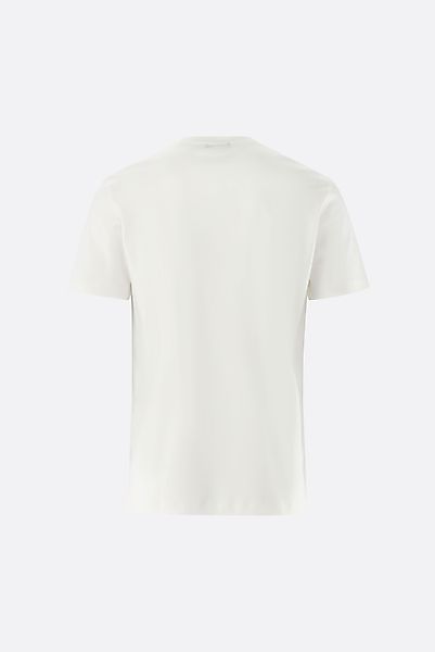 T-Shirt aus Schweizer Baumwolle mit Rundhals Regular Fit günstig online kaufen