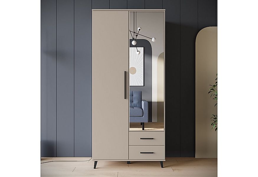 INOSIGN Kleiderschrank Lagos, Garderobe Schlafzimmerschrank Wäscheschrank B günstig online kaufen