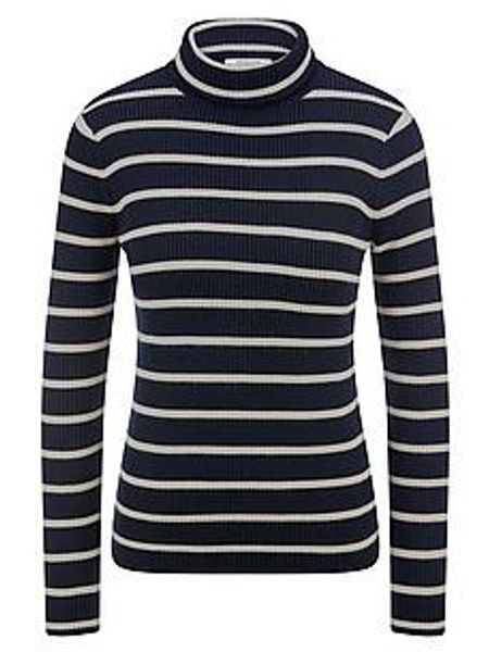 Rollkragen-Pullover Peter Hahn blau günstig online kaufen