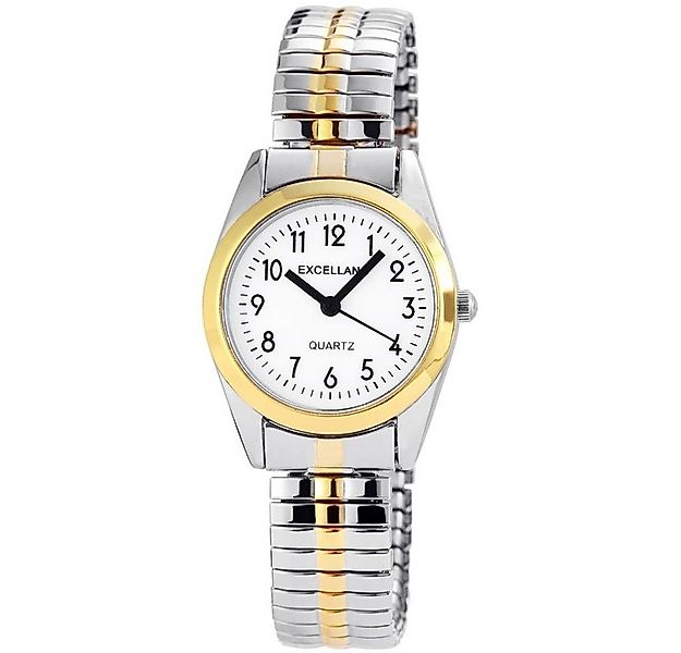 EXCELLANC Quarzuhr 1700059 Excellanc Damenuhr mit Edelstahlzugarmband günstig online kaufen