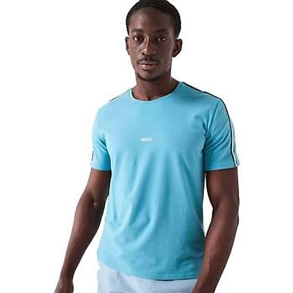 BOSS  T-Shirt Lightweight Unique T-Shirt Light Pastel Blue günstig online kaufen