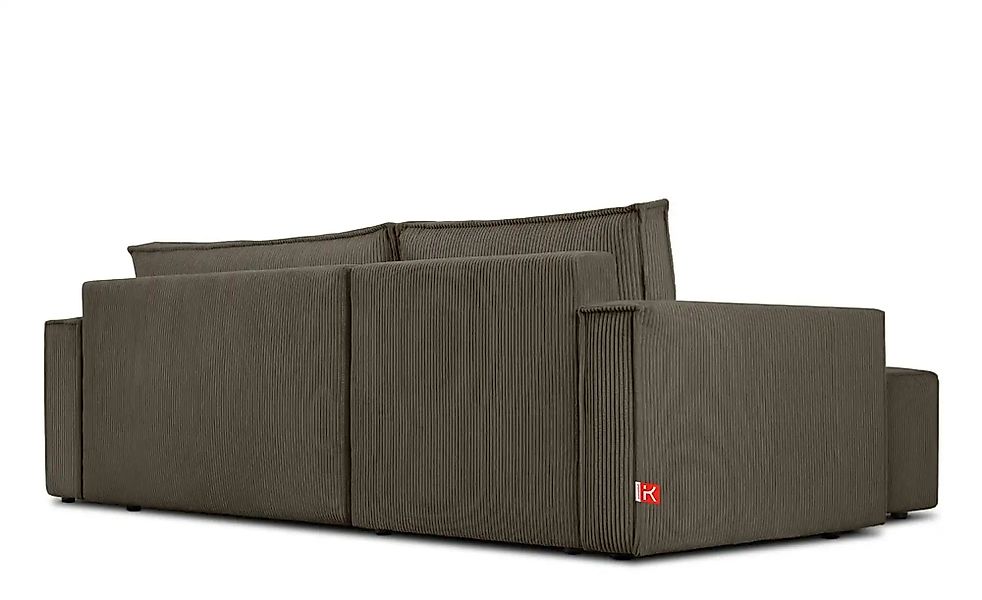 KONSIMO Ecksofa  Napi ¦ braun ¦ Maße (cm): B: 246 H: 89 Polstermöbel > Sofa günstig online kaufen