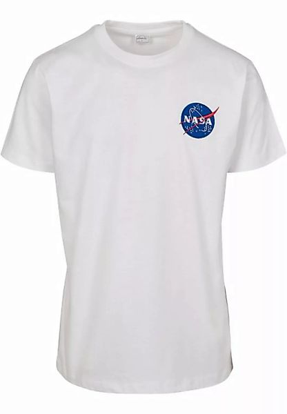 MisterTee T-Shirt MisterTee Herren NASA Logo Embroidery Tee (1-tlg) günstig online kaufen