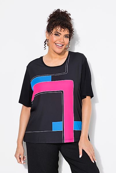 Ulla Popken T-Shirt Shirt Satinfront Classic günstig online kaufen