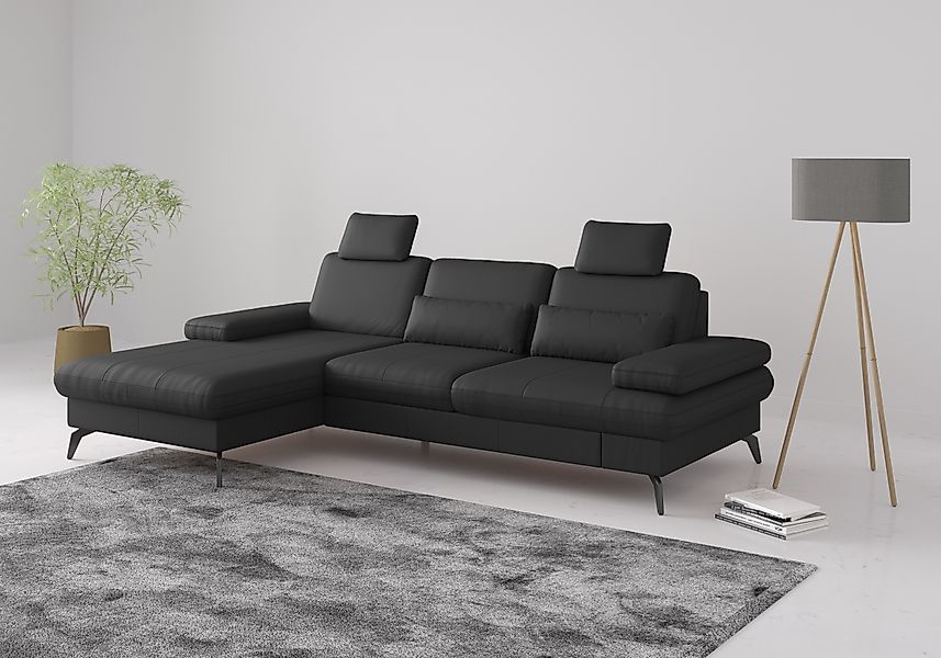 sit&more Ecksofa »Morris L-Form, inkl. Sitztiefenverstellung«, wahlweise mi günstig online kaufen