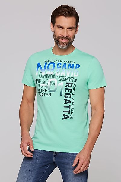 CAMP DAVID Rundhalsshirt aus Baumwolle günstig online kaufen