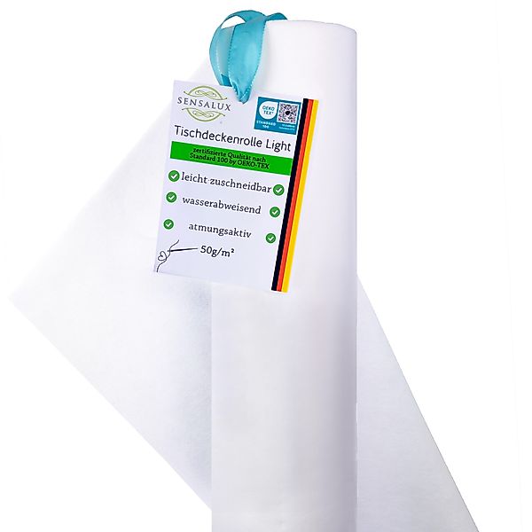 Sensalux Tischdecke Sensalux light Tischdeckenrolle 1,10m günstig online kaufen