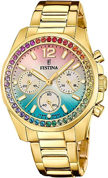 Festina Chronograph Boyfriend Collection F20609/5, Quarzuhr, Armbanduhr, Da günstig online kaufen