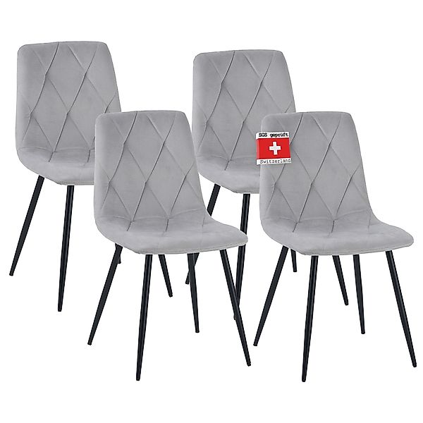 Albatros International Esszimmerstuhl Esszimmerstuhl DORA 4er günstig online kaufen