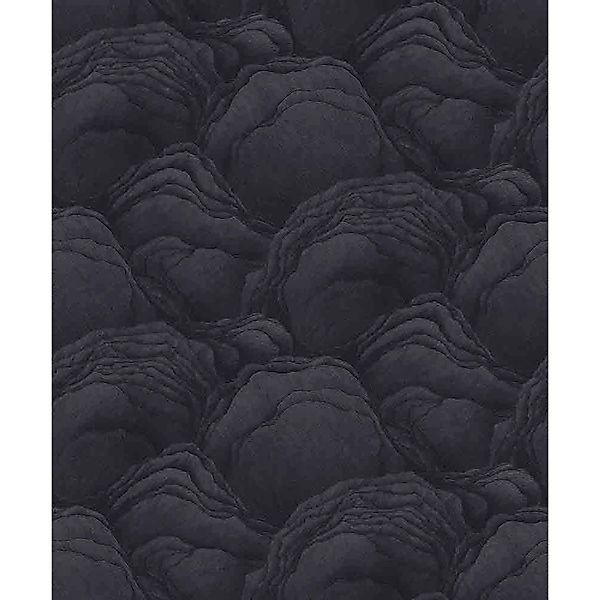 Erismann Vliestapete Slate 10,05 m x 0,53 m Schwarz günstig online kaufen