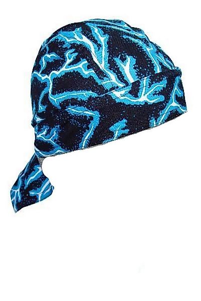 G.Westerleigh Bandana Blue Lightning Bandana Cap Head Bandana Kopftuch Head günstig online kaufen