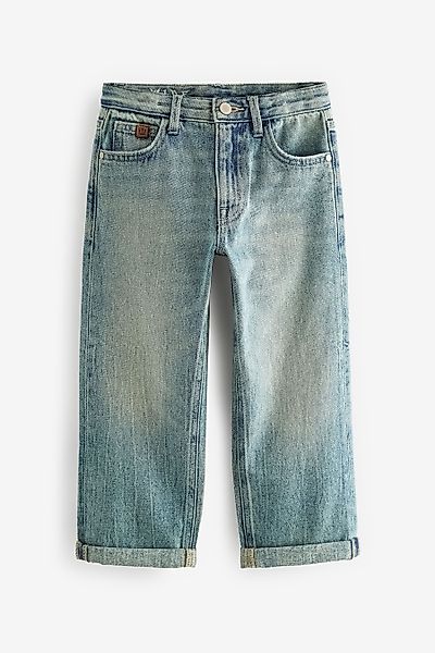 Next Weite Jeans Authentische Denim-Jeans, weite günstig online kaufen