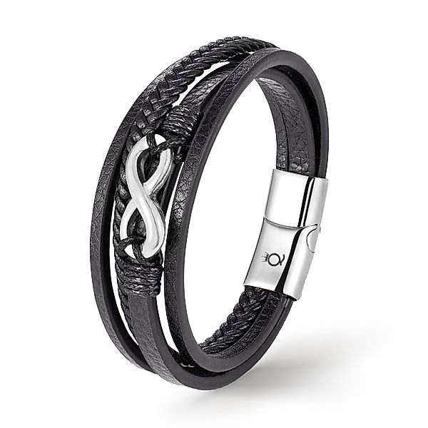 UNIQAL.de Lederarmband Unendlichkeit Leder Armband "NICE günstig online kaufen