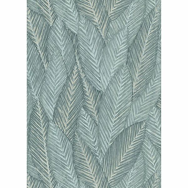 Erismann Vliestapete Martinique Retreat 10,05 m x 0,53 m Hellgrün günstig online kaufen