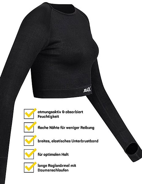 JELEX Sporttop JELEX "Amelia" Damen Fitness Langarm Top günstig online kaufen