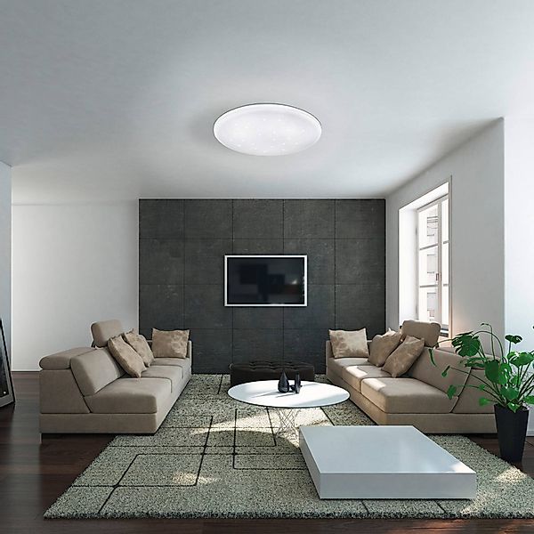 EGLO LED Deckenleuchte »FRANIA-S«, 1 flammig, Leuchtmittel LED-Board   LED günstig online kaufen