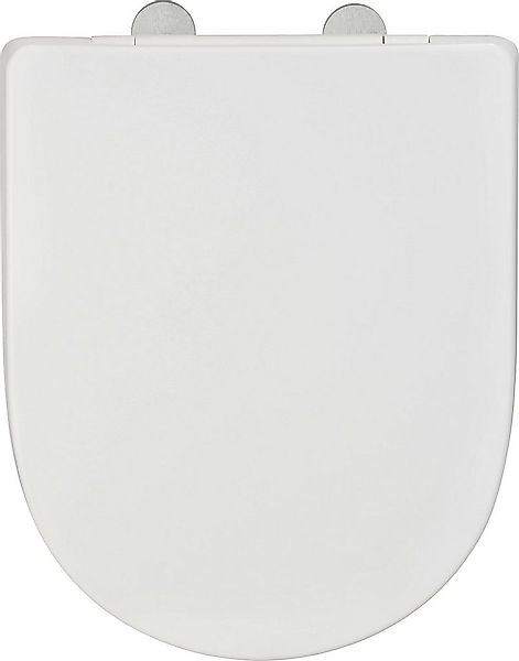 WENKO WC-Sitz Exclusive Nr. 4, weiß Matt, aus antibakteriellem Duroplast günstig online kaufen