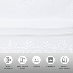 Home affaire Raffrollo "Neapel" mit Klettband günstig online kaufen