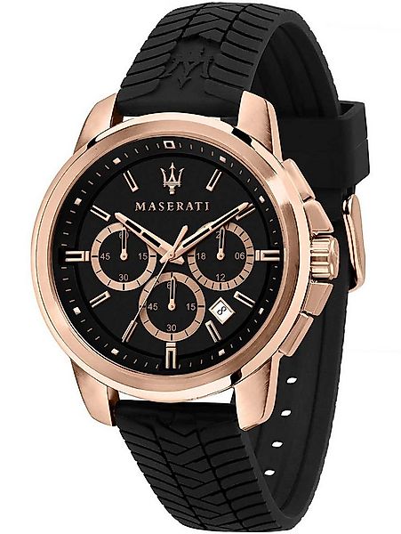 MASERATI Quarzuhr Maserati R8871621012 Successo Chronograph Herrenuhr 44mm günstig online kaufen