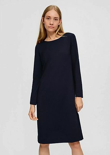 s.Oliver Maxikleid Jersey-Kleid mit Strukturmuster günstig online kaufen