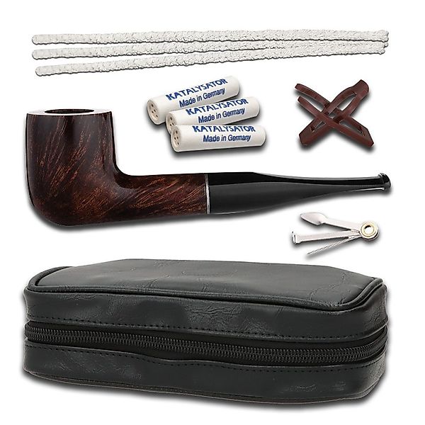 Coumo Tabakbeutel Pfeifen Einsteiger Set, Pfeifentasche, günstig online kaufen