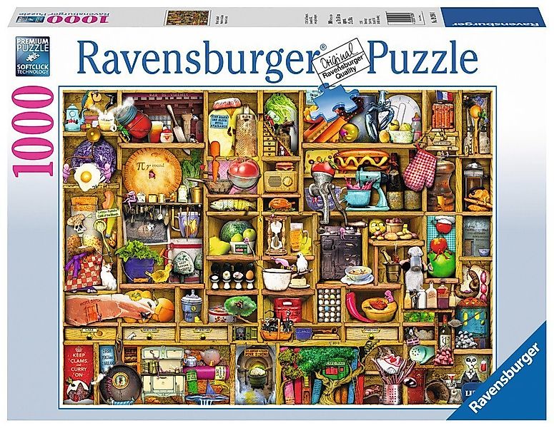 Ravensburger Puzzle 1000 Teile Puzzle Colin Thompson Kurioses Küchenregal 1 günstig online kaufen