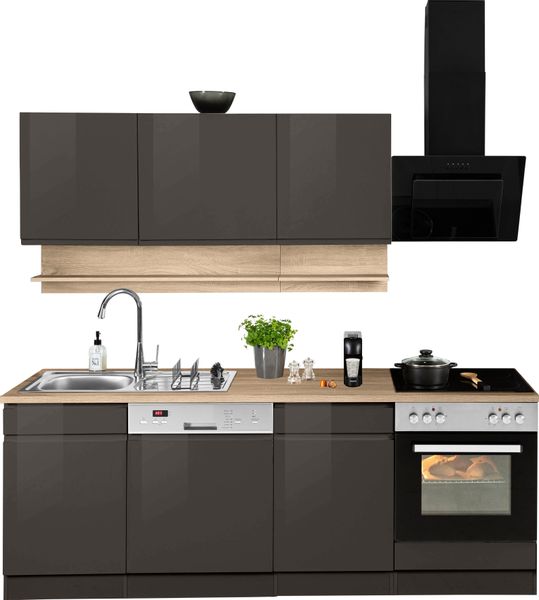 KOCHSTATION Küchenzeile KS-Virginia, Breite 220 cm, günstig online kaufen