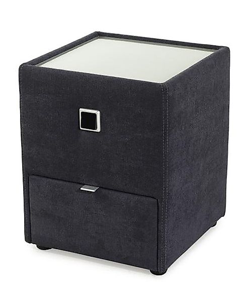 Nachtkommode inkl Beleuchtung LANCY von Jockenhöfer Dunkelgrau günstig online kaufen