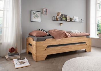 Wohnglücklich Bett Denver, Stapelbar günstig online kaufen