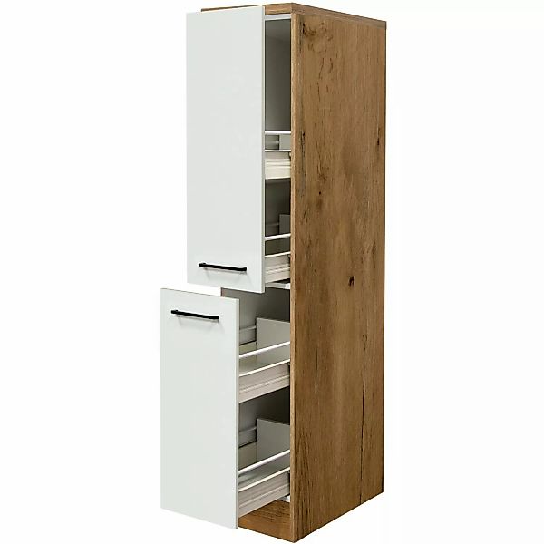 Flex-Well Apothekerschrank "Vintea", (B x H x T) 30 x 161 x 60 cm, mit 4 Ab günstig online kaufen